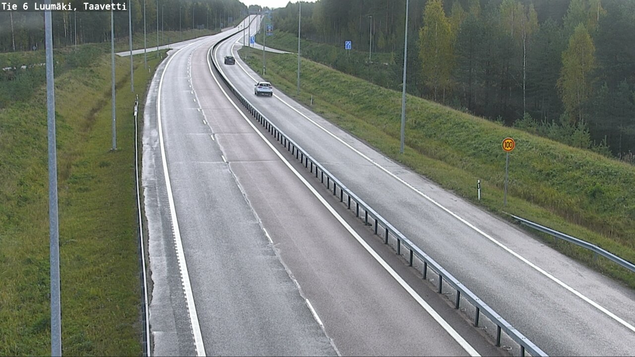 Weather Camera Image Väg 6 Luumäki, Taavetti, Luumäki, Etelä-Karjala