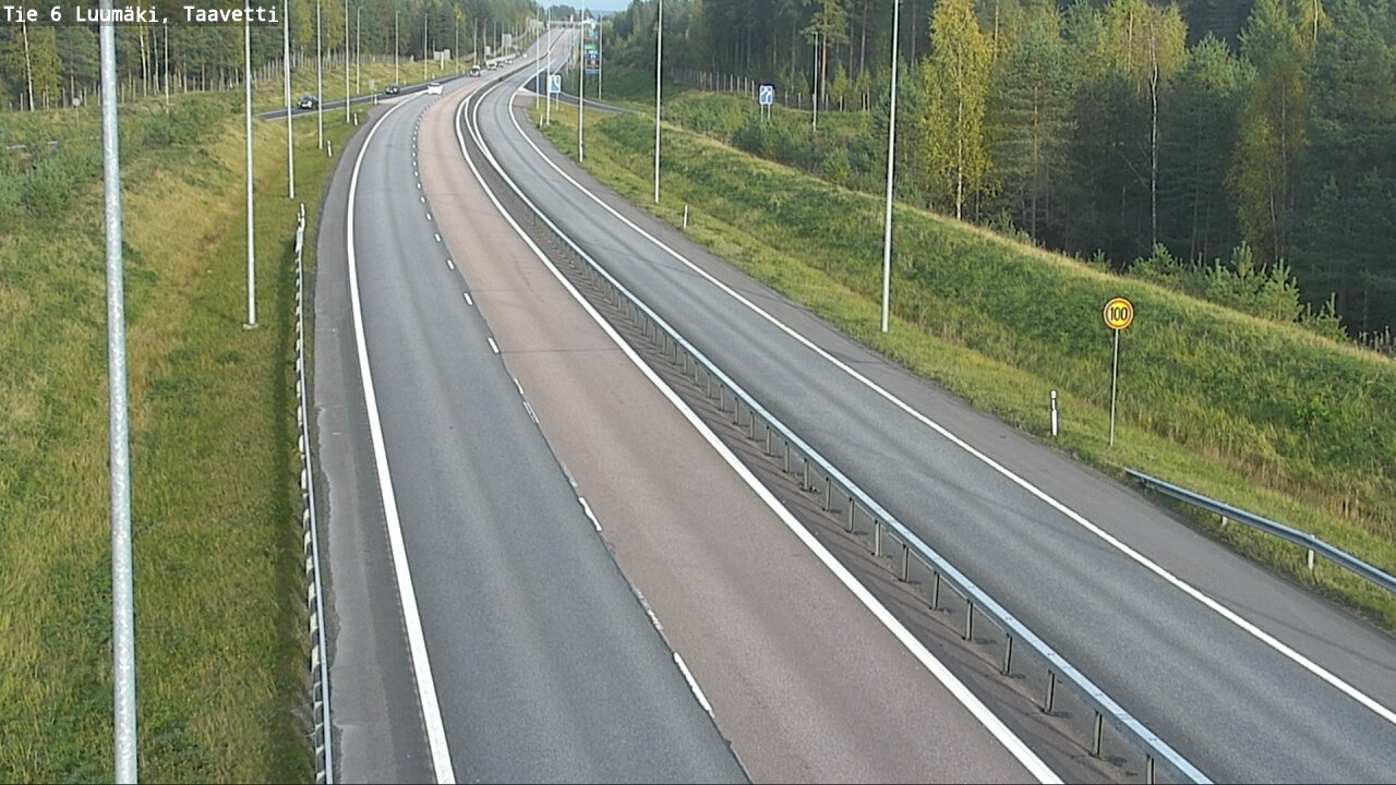 Kelikamerat Kuva Tie 6 Luumäki, Taavetti, Luumäki, Etelä-Karjala