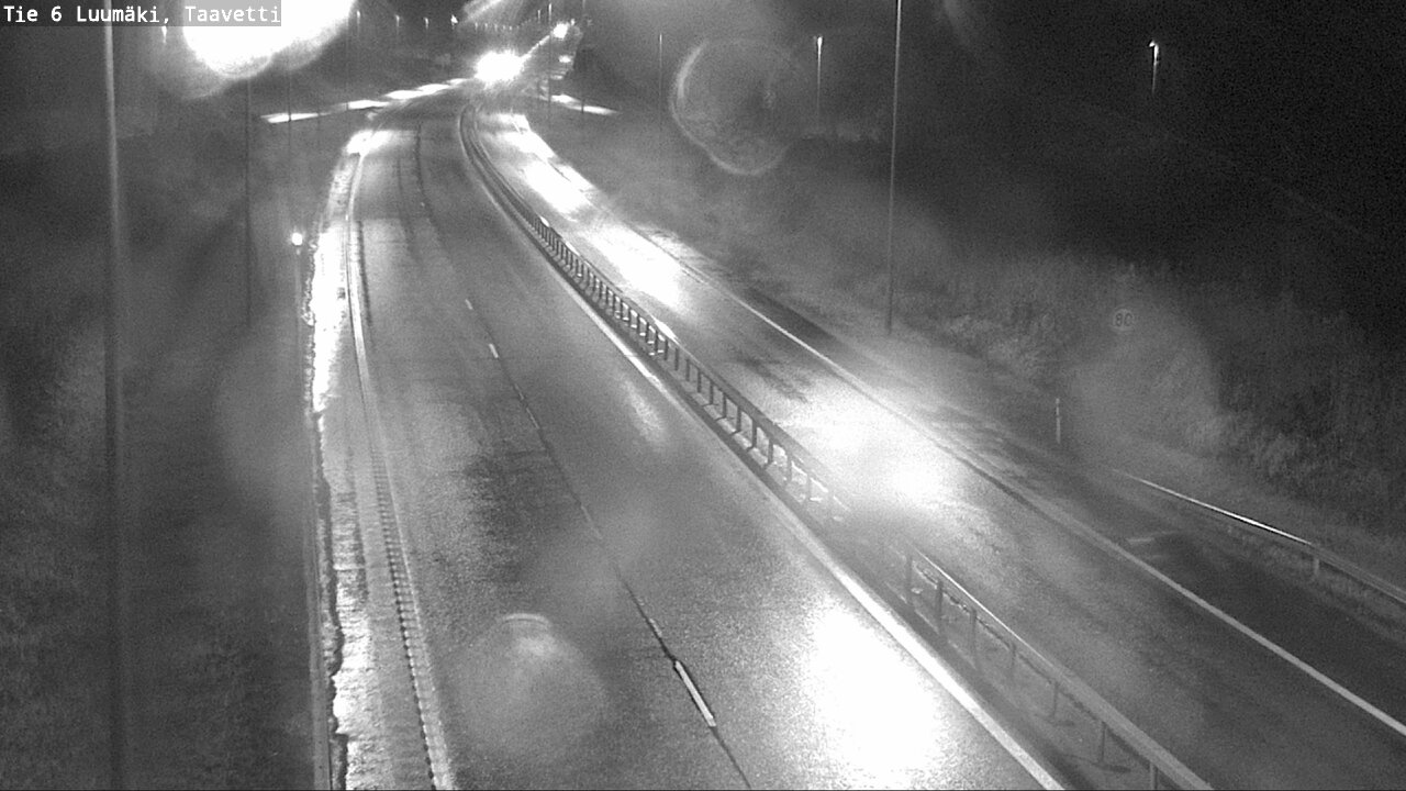 Weather Camera Image Road 6 Luumäki, Taavetti, Luumäki, Etelä-Karjala