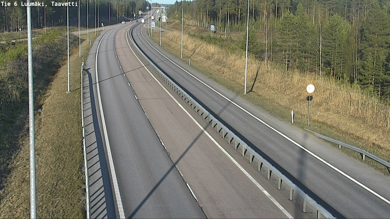 Weather Camera Image Road 6 Luumäki, Taavetti, Luumäki, Etelä-Karjala