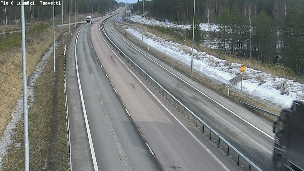 Kelikamerat Kuva Tie 6 Luumäki, Taavetti, Luumäki, Etelä-Karjala