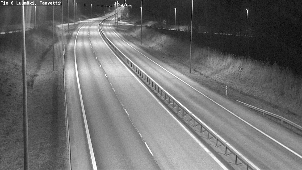 Weather Camera Image Road 6 Luumäki, Taavetti, Luumäki, Etelä-Karjala