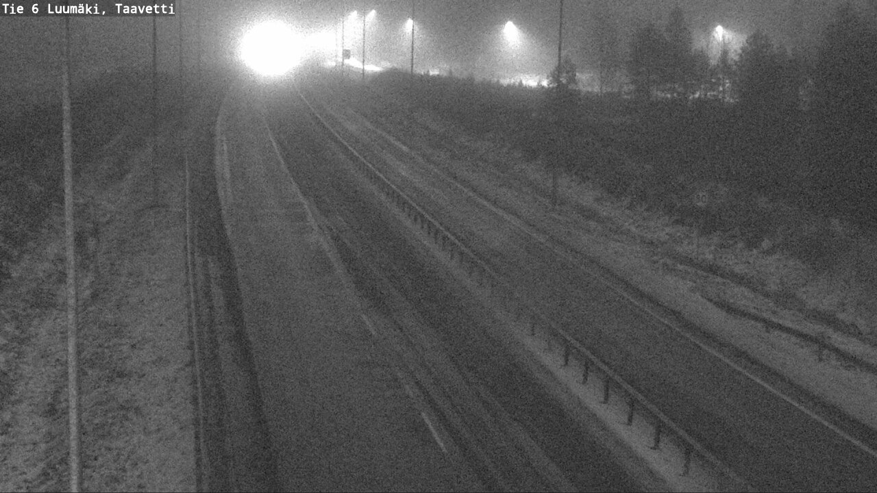 Weather Camera Image Väg 6 Luumäki, Taavetti, Luumäki, Etelä-Karjala