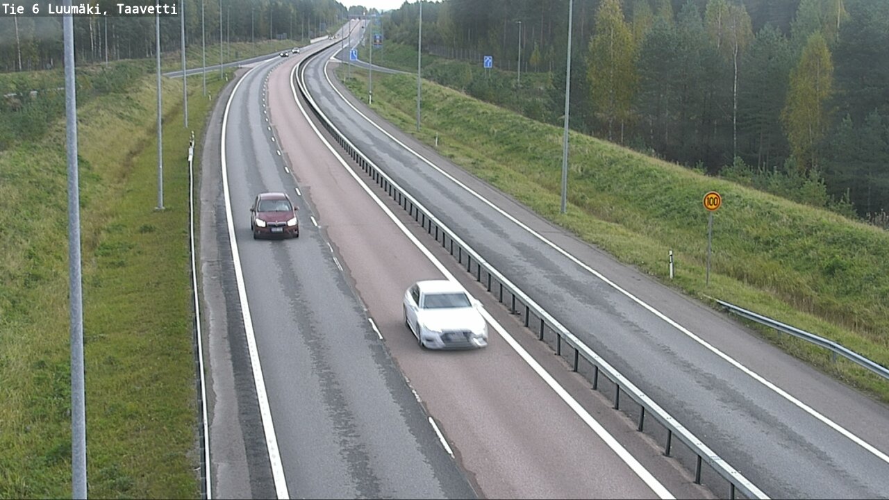 Weather Camera Image Road 6 Luumäki, Taavetti, Luumäki, Etelä-Karjala