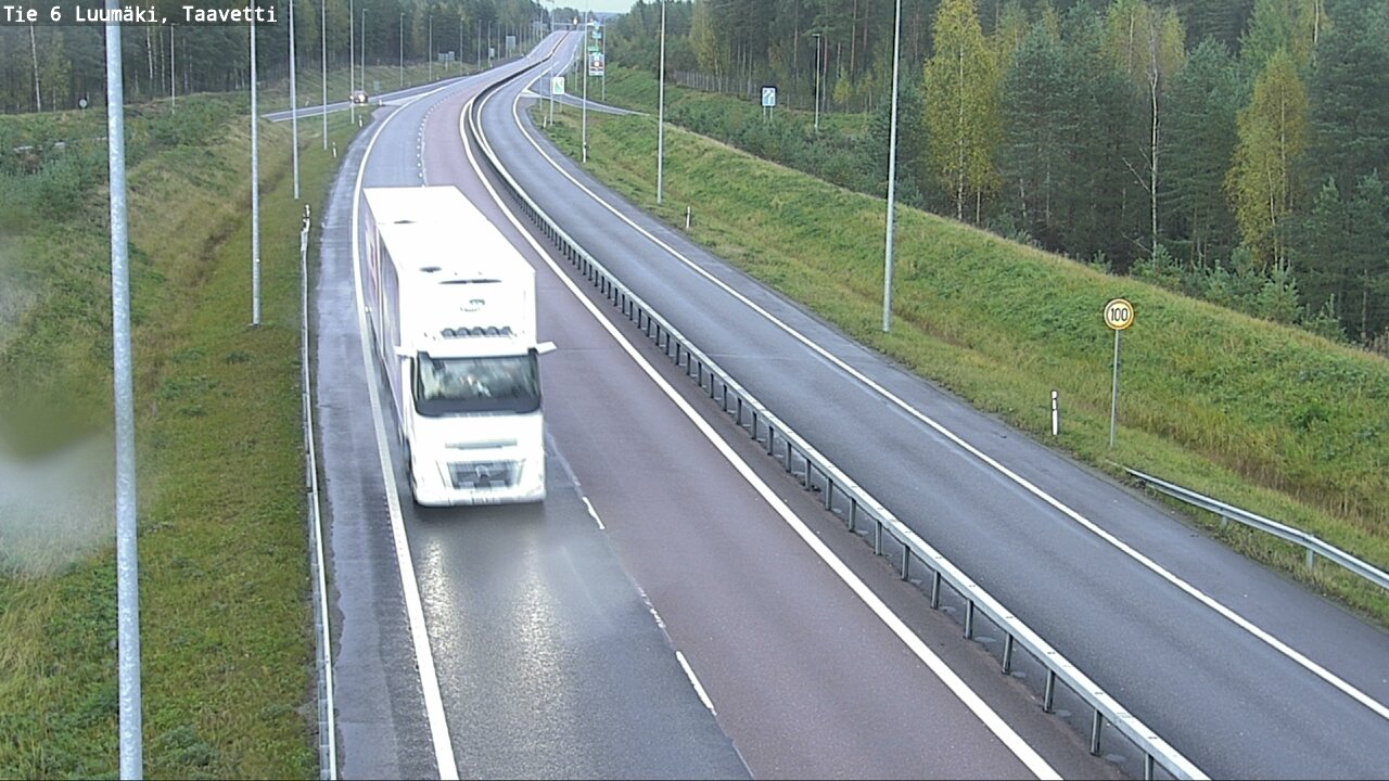 Weather Camera Image Road 6 Luumäki, Taavetti, Luumäki, Etelä-Karjala