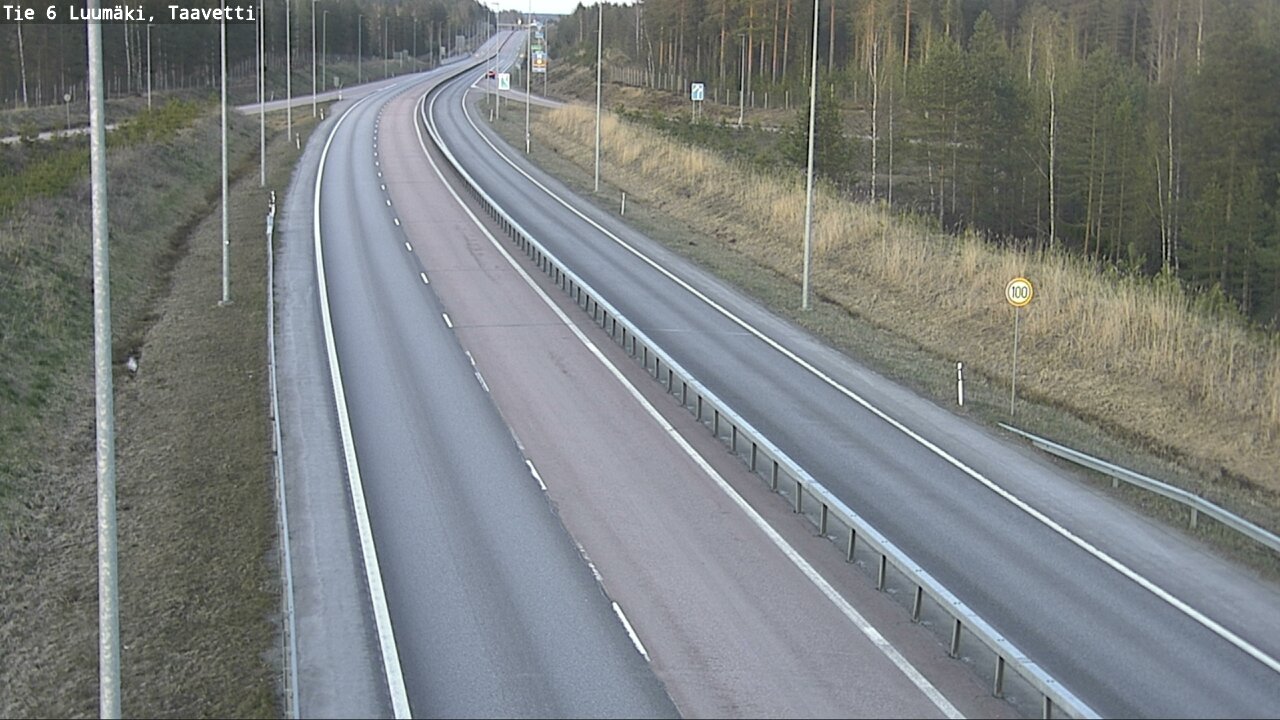 Weather Camera Image Road 6 Luumäki, Taavetti, Luumäki, Etelä-Karjala