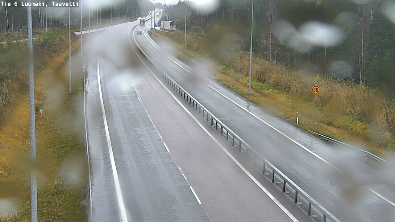 Weather Camera Image Road 6 Luumäki, Taavetti, Luumäki, Etelä-Karjala