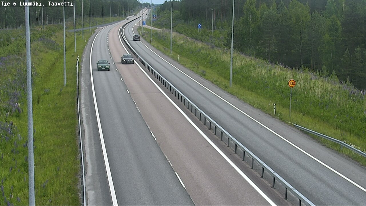Kelikamerat Kuva Tie 6 Luumäki, Taavetti, Luumäki, Etelä-Karjala