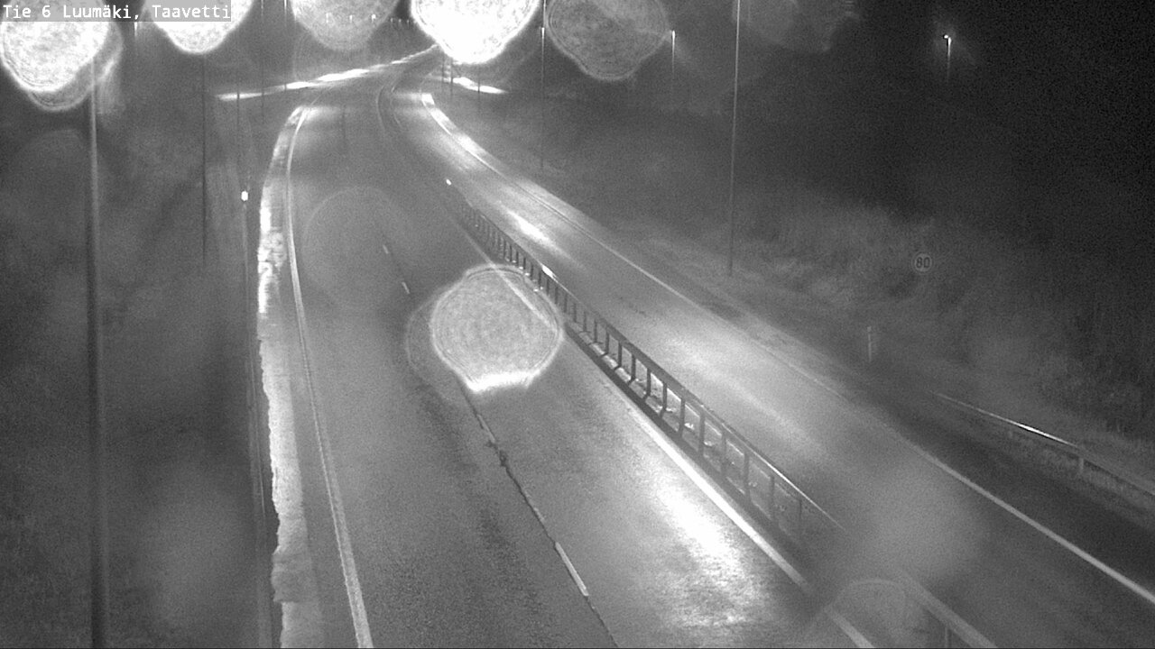 Weather Camera Image Road 6 Luumäki, Taavetti, Luumäki, Etelä-Karjala