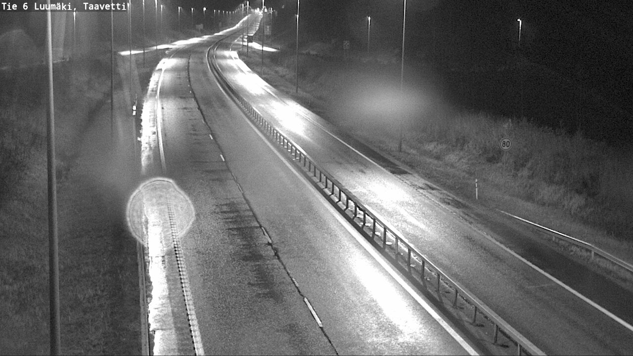 Weather Camera Image Road 6 Luumäki, Taavetti, Luumäki, Etelä-Karjala