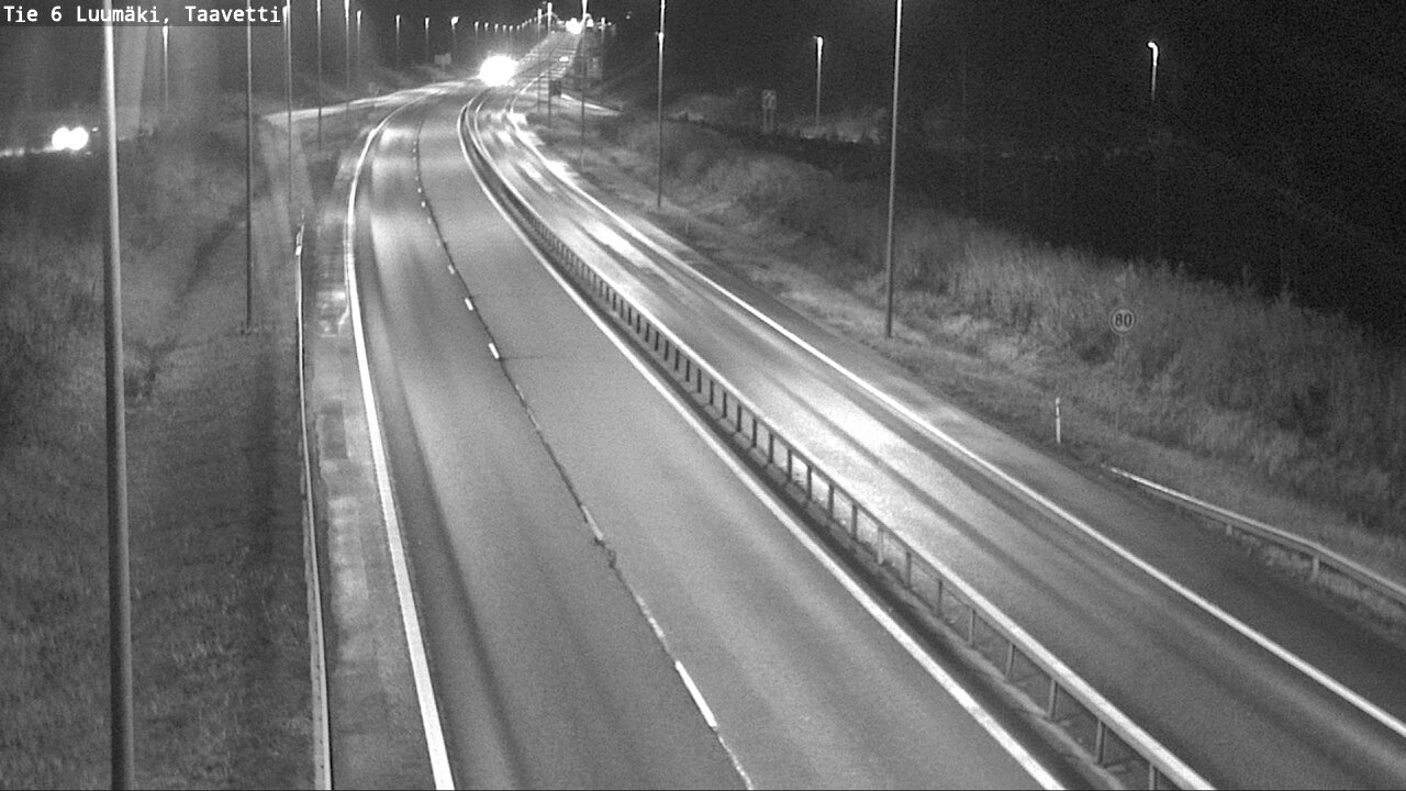 Weather Camera Image Road 6 Luumäki, Taavetti, Luumäki, Etelä-Karjala
