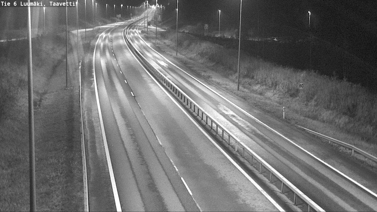 Weather Camera Image Road 6 Luumäki, Taavetti, Luumäki, Etelä-Karjala