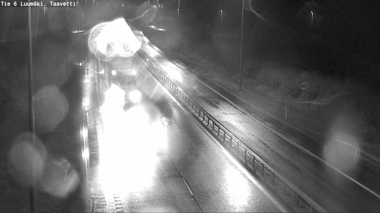 Weather Camera Image Road 6 Luumäki, Taavetti, Luumäki, Etelä-Karjala