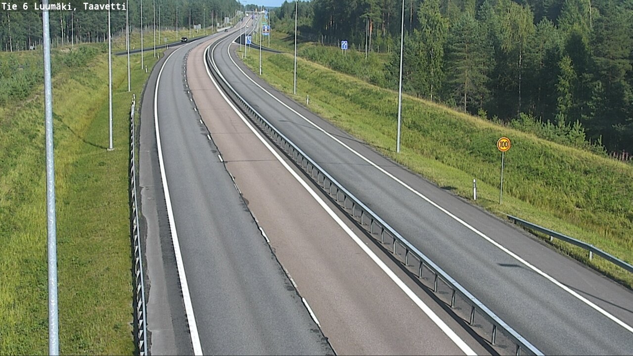 Kelikamerat Kuva Tie 6 Luumäki, Taavetti, Luumäki, Etelä-Karjala