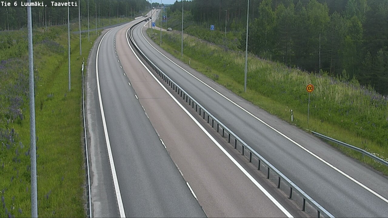 Kelikamerat Kuva Tie 6 Luumäki, Taavetti, Luumäki, Etelä-Karjala