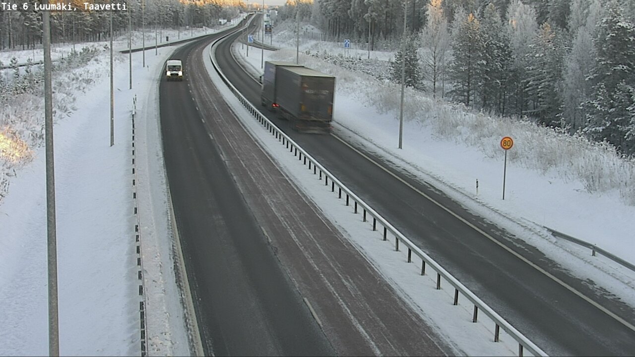 Kelikamerat Kuva Tie 6 Luumäki, Taavetti, Luumäki, Etelä-Karjala