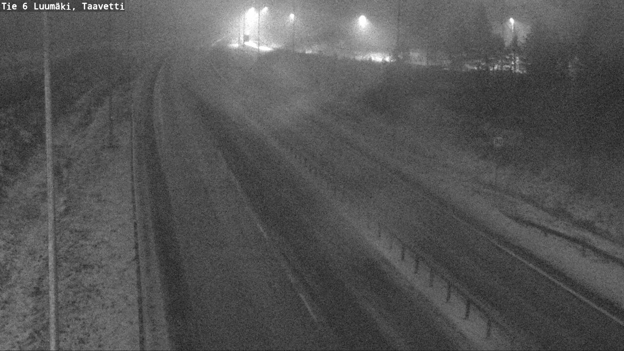 Weather Camera Image Väg 6 Luumäki, Taavetti, Luumäki, Etelä-Karjala