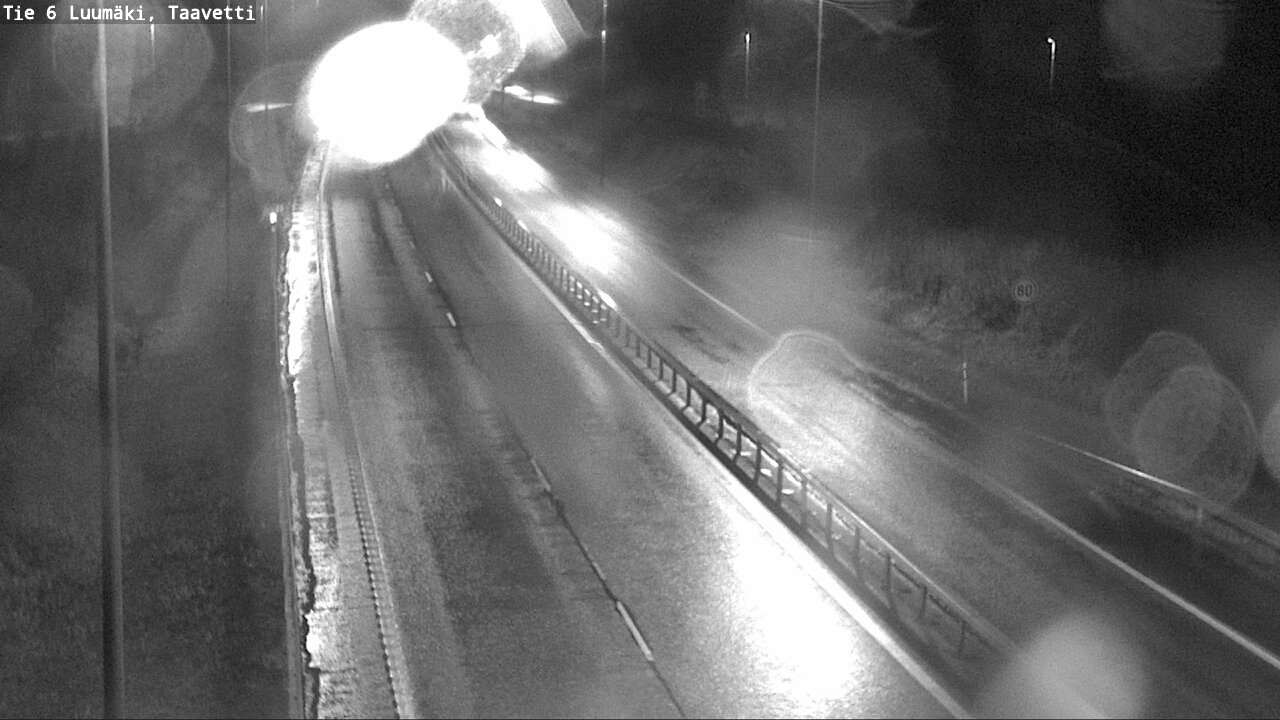Weather Camera Image Road 6 Luumäki, Taavetti, Luumäki, Etelä-Karjala