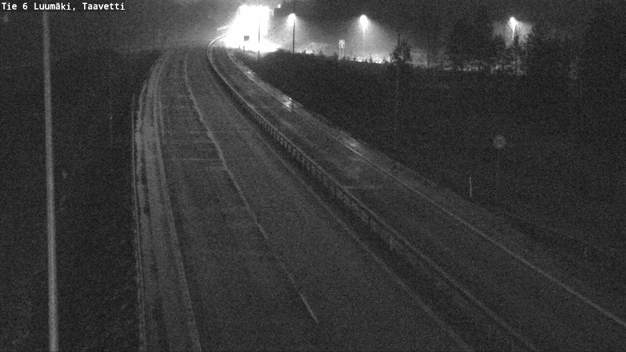 Weather Camera Image Road 6 Luumäki, Taavetti, Luumäki, Etelä-Karjala