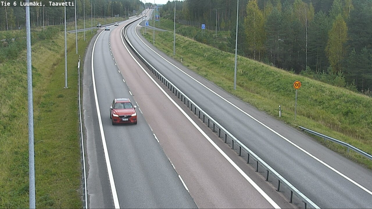 Kelikamerat Kuva Tie 6 Luumäki, Taavetti, Luumäki, Etelä-Karjala