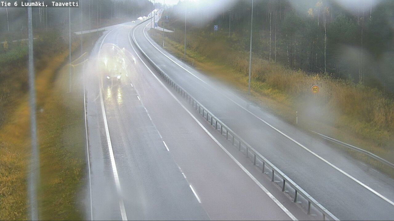 Weather Camera Image Väg 6 Luumäki, Taavetti, Luumäki, Etelä-Karjala