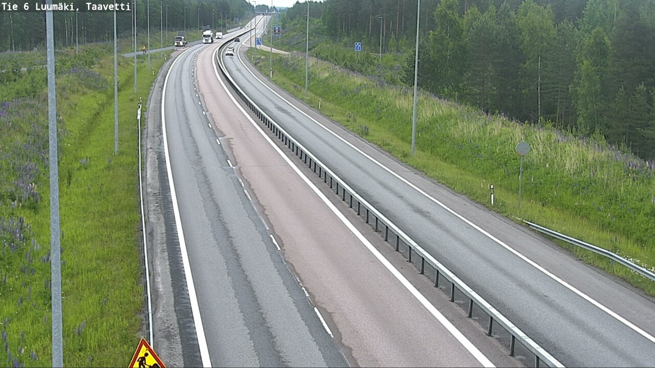 Kelikamerat Kuva Tie 6 Luumäki, Taavetti, Luumäki, Etelä-Karjala