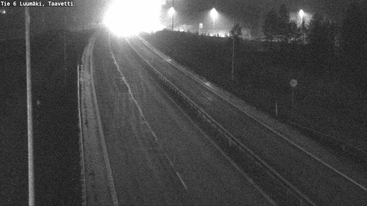 Weather Camera Image Road 6 Luumäki, Taavetti, Luumäki, Etelä-Karjala