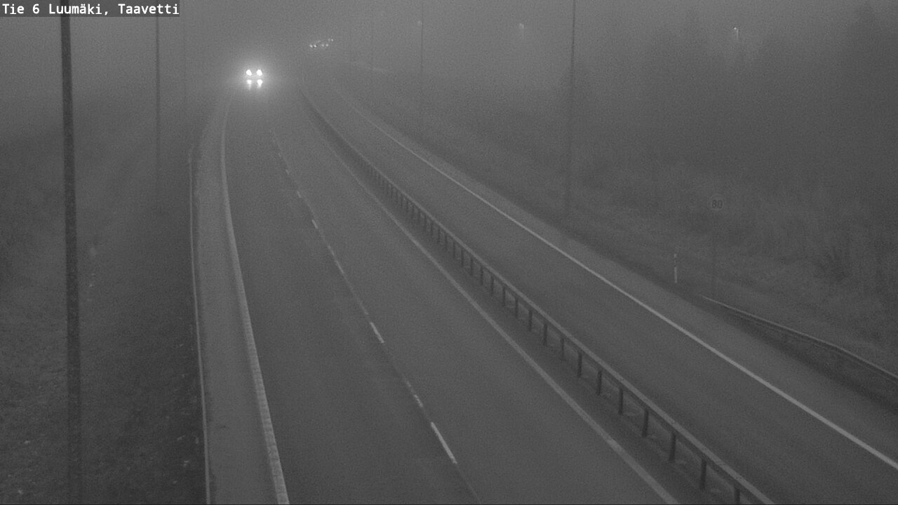 Weather Camera Image Road 6 Luumäki, Taavetti, Luumäki, Etelä-Karjala