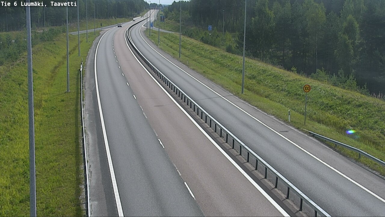 Kelikamerat Kuva Tie 6 Luumäki, Taavetti, Luumäki, Etelä-Karjala