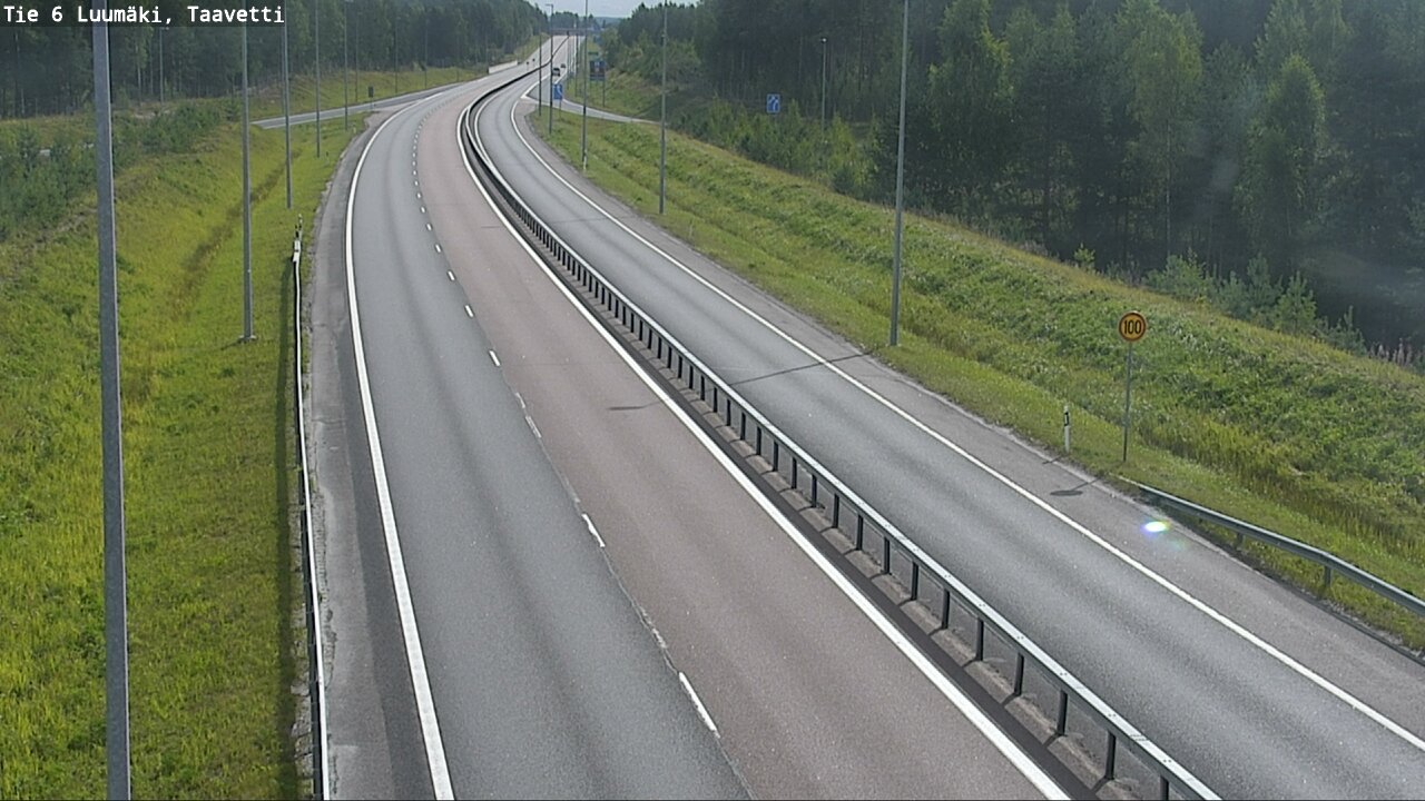 Kelikamerat Kuva Tie 6 Luumäki, Taavetti, Luumäki, Etelä-Karjala