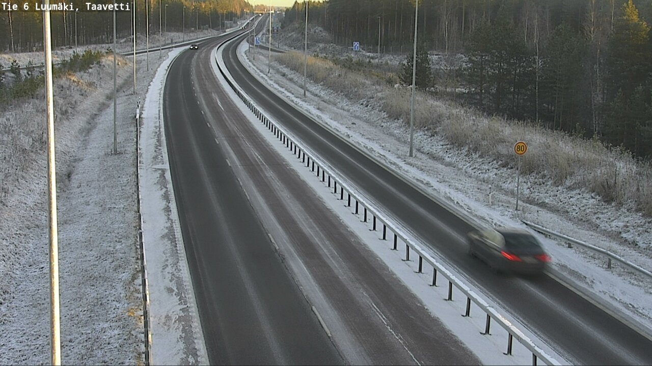 Kelikamerat Kuva Tie 6 Luumäki, Taavetti, Luumäki, Etelä-Karjala
