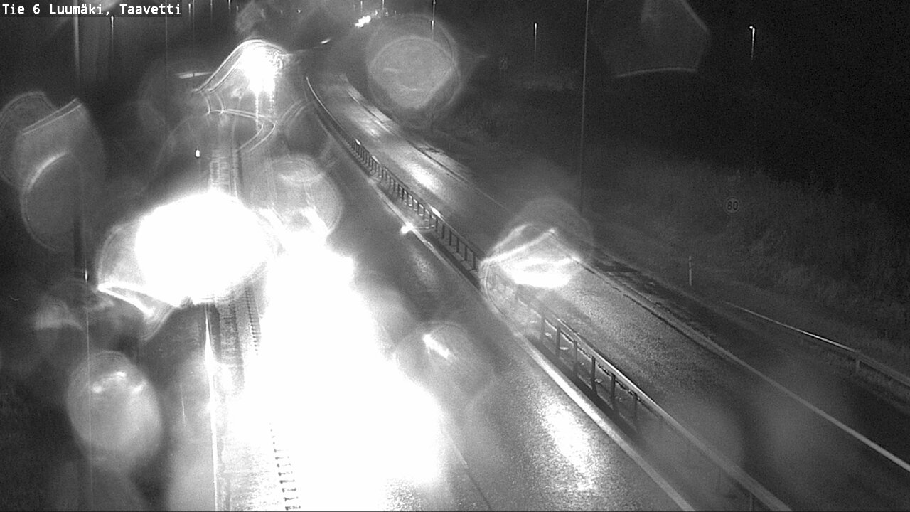 Weather Camera Image Road 6 Luumäki, Taavetti, Luumäki, Etelä-Karjala