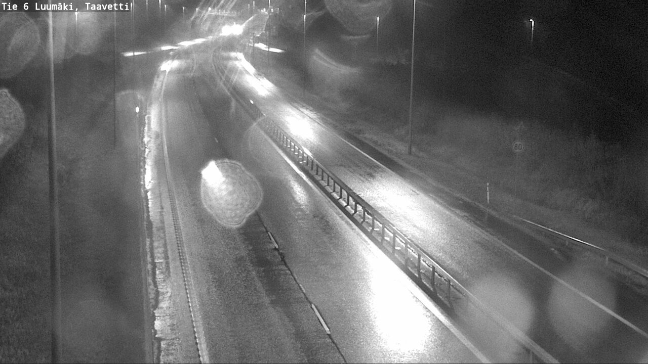 Weather Camera Image Road 6 Luumäki, Taavetti, Luumäki, Etelä-Karjala