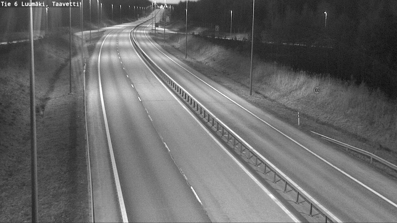 Weather Camera Image Road 6 Luumäki, Taavetti, Luumäki, Etelä-Karjala