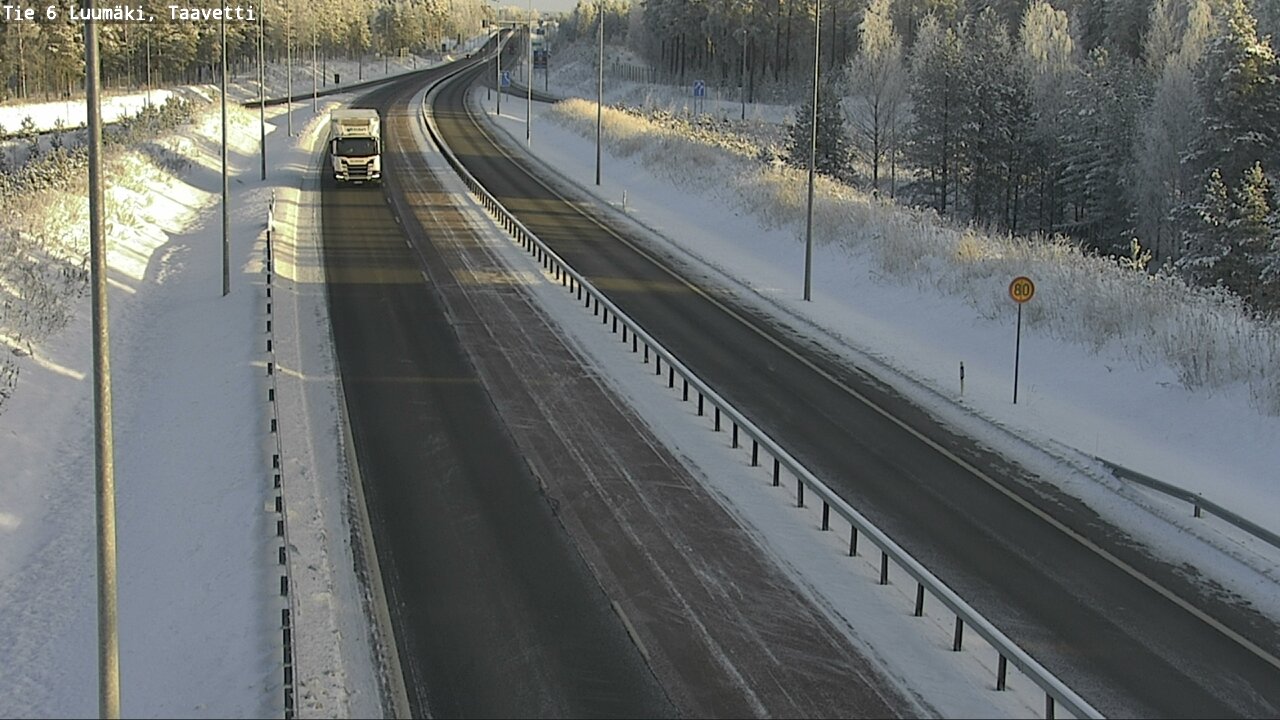 Kelikamerat Kuva Tie 6 Luumäki, Taavetti, Luumäki, Etelä-Karjala