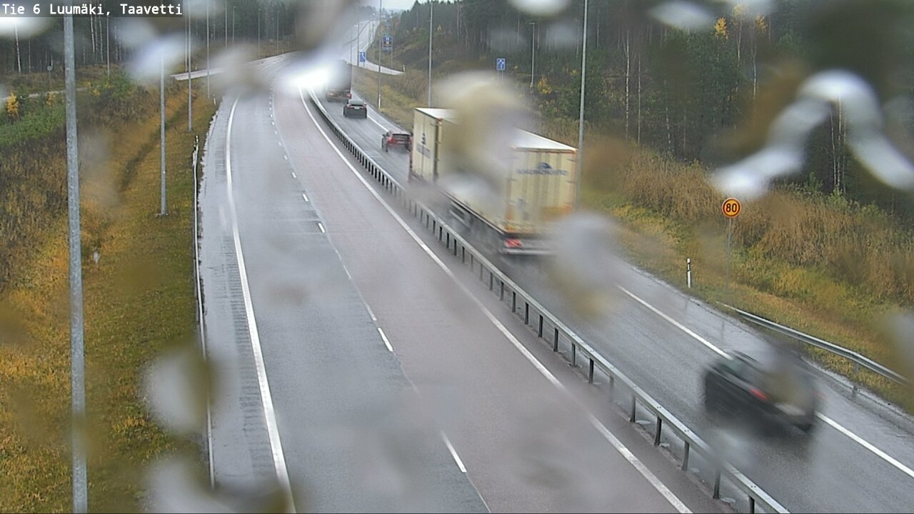 Weather Camera Image Road 6 Luumäki, Taavetti, Luumäki, Etelä-Karjala