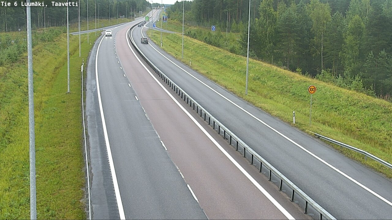Kelikamerat Kuva Tie 6 Luumäki, Taavetti, Luumäki, Etelä-Karjala