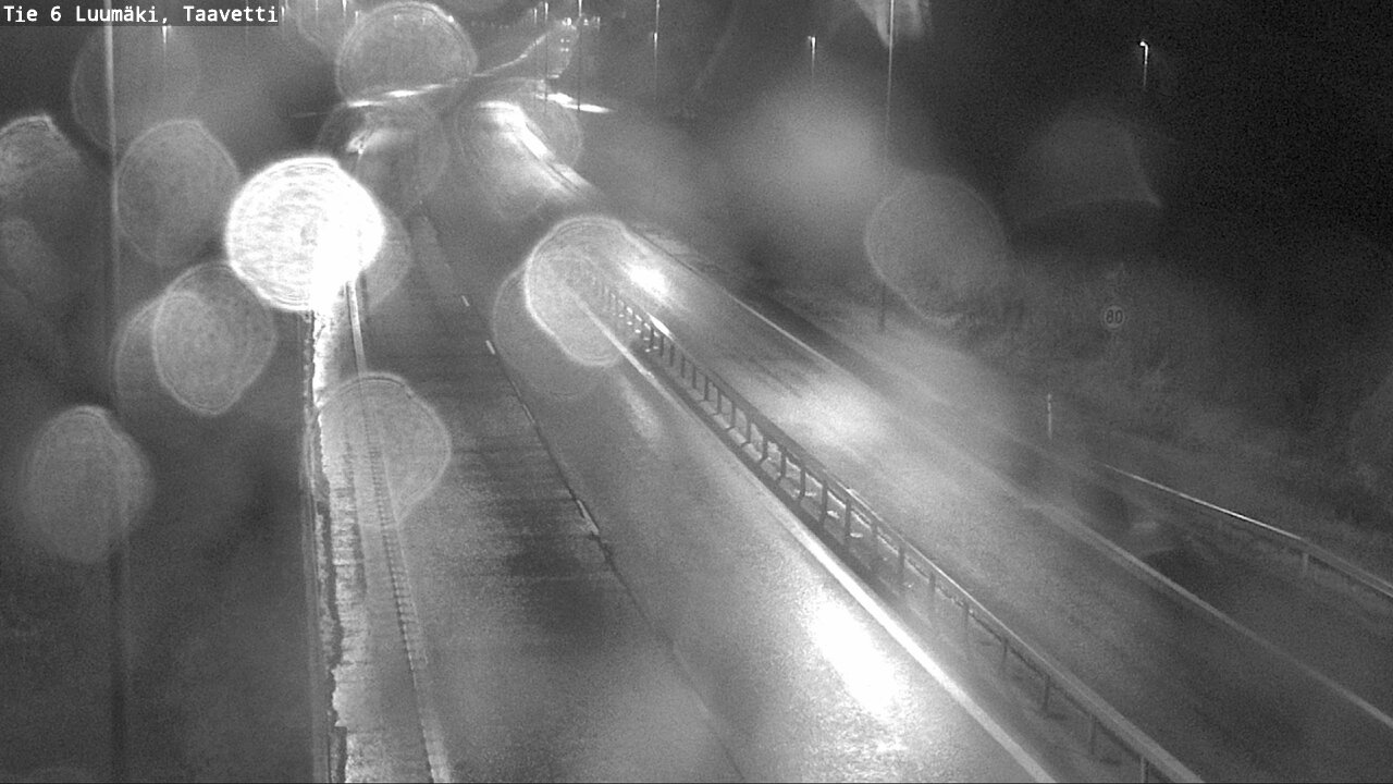 Weather Camera Image Road 6 Luumäki, Taavetti, Luumäki, Etelä-Karjala