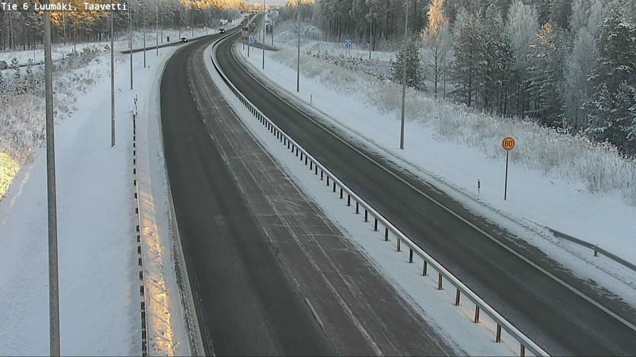 Kelikamerat Kuva Tie 6 Luumäki, Taavetti, Luumäki, Etelä-Karjala