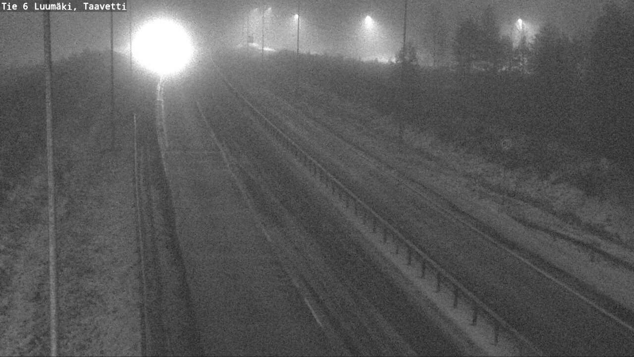 Weather Camera Image Väg 6 Luumäki, Taavetti, Luumäki, Etelä-Karjala