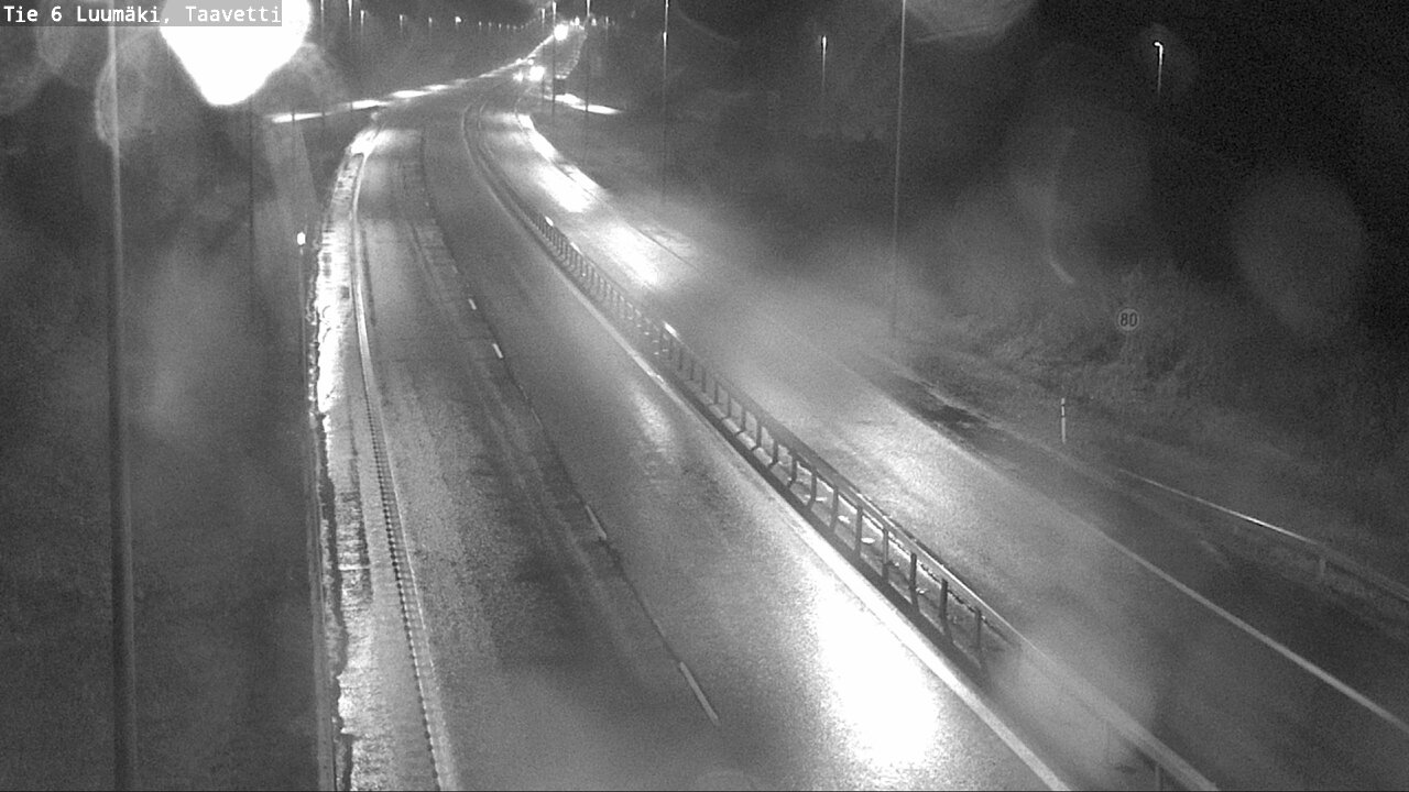 Weather Camera Image Road 6 Luumäki, Taavetti, Luumäki, Etelä-Karjala
