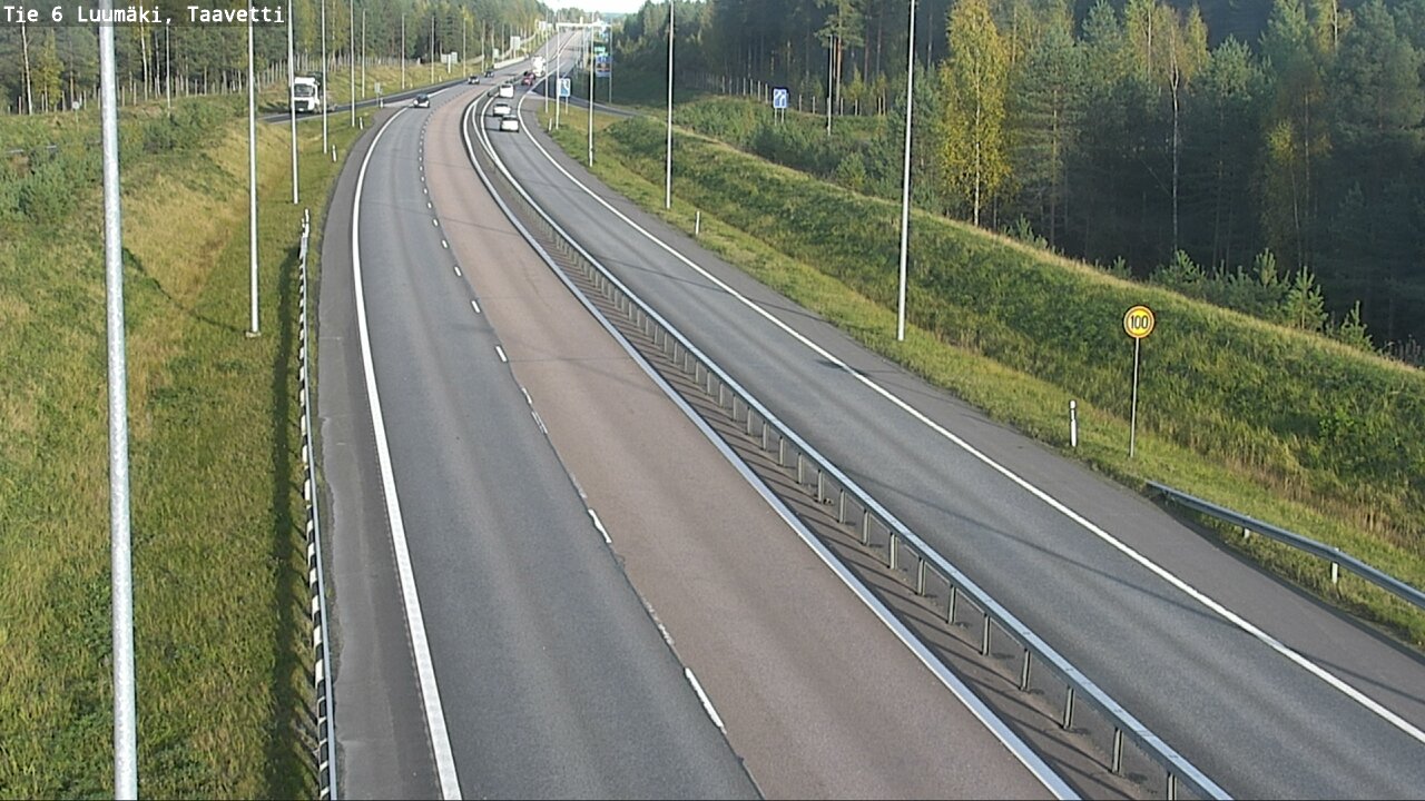 Weather Camera Image Road 6 Luumäki, Taavetti, Luumäki, Etelä-Karjala