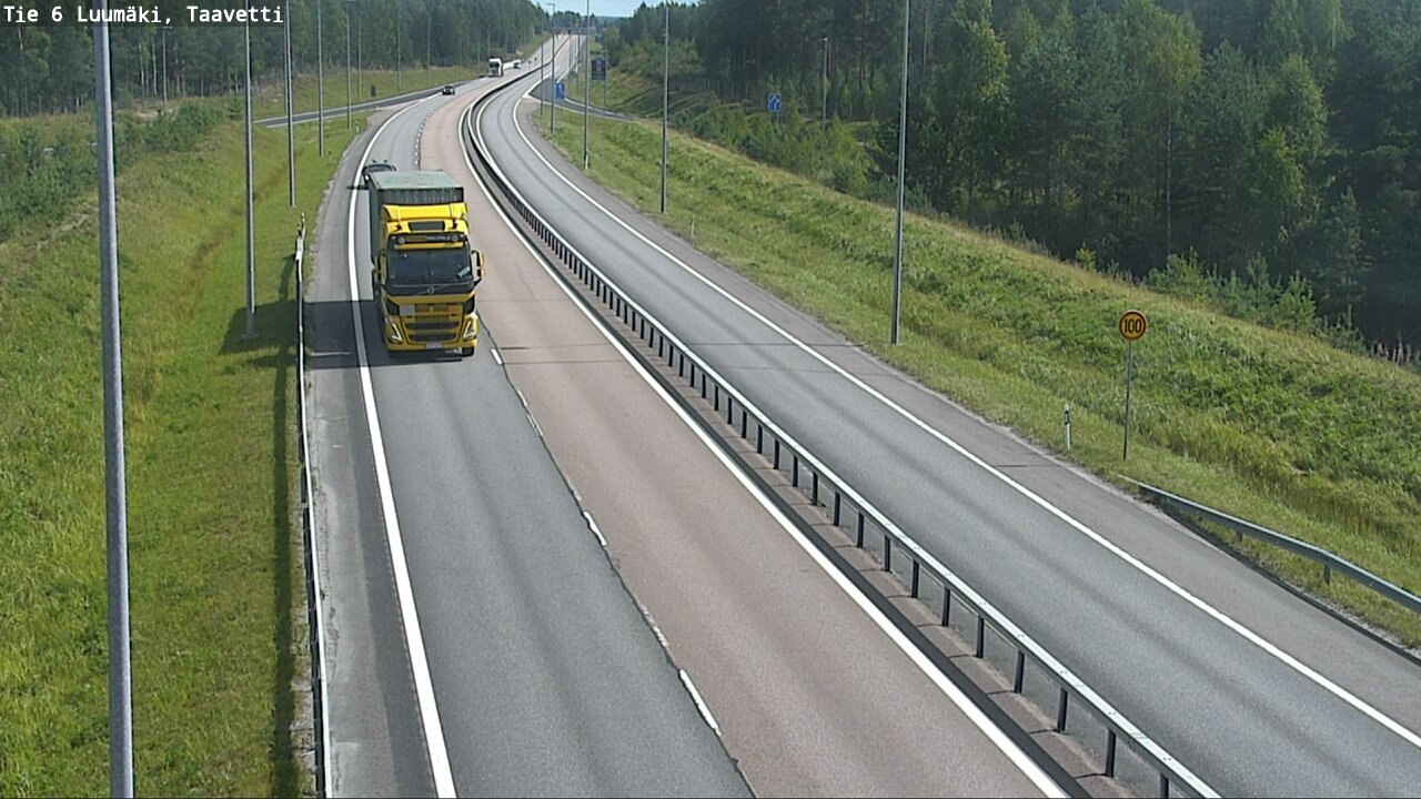 Kelikamerat Kuva Tie 6 Luumäki, Taavetti, Luumäki, Etelä-Karjala