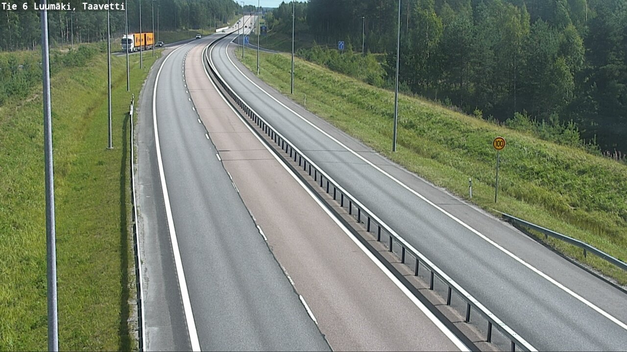 Kelikamerat Kuva Tie 6 Luumäki, Taavetti, Luumäki, Etelä-Karjala
