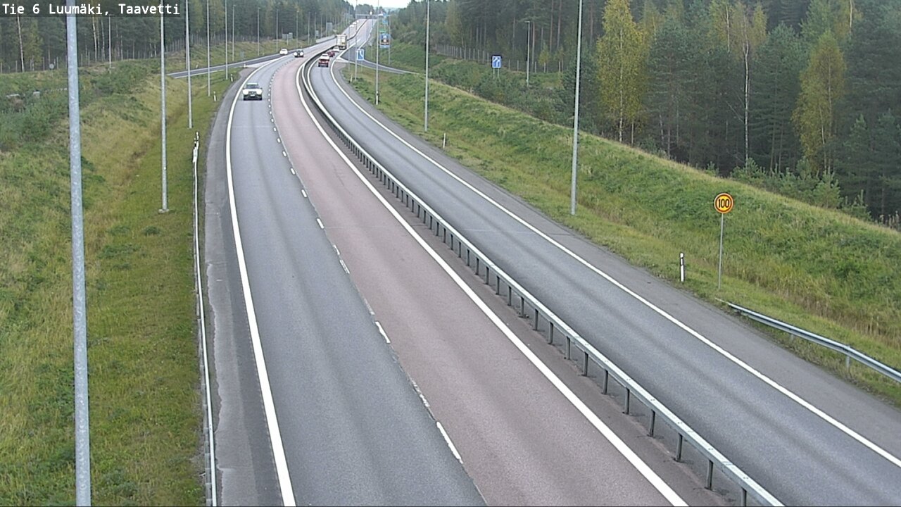 Kelikamerat Kuva Tie 6 Luumäki, Taavetti, Luumäki, Etelä-Karjala