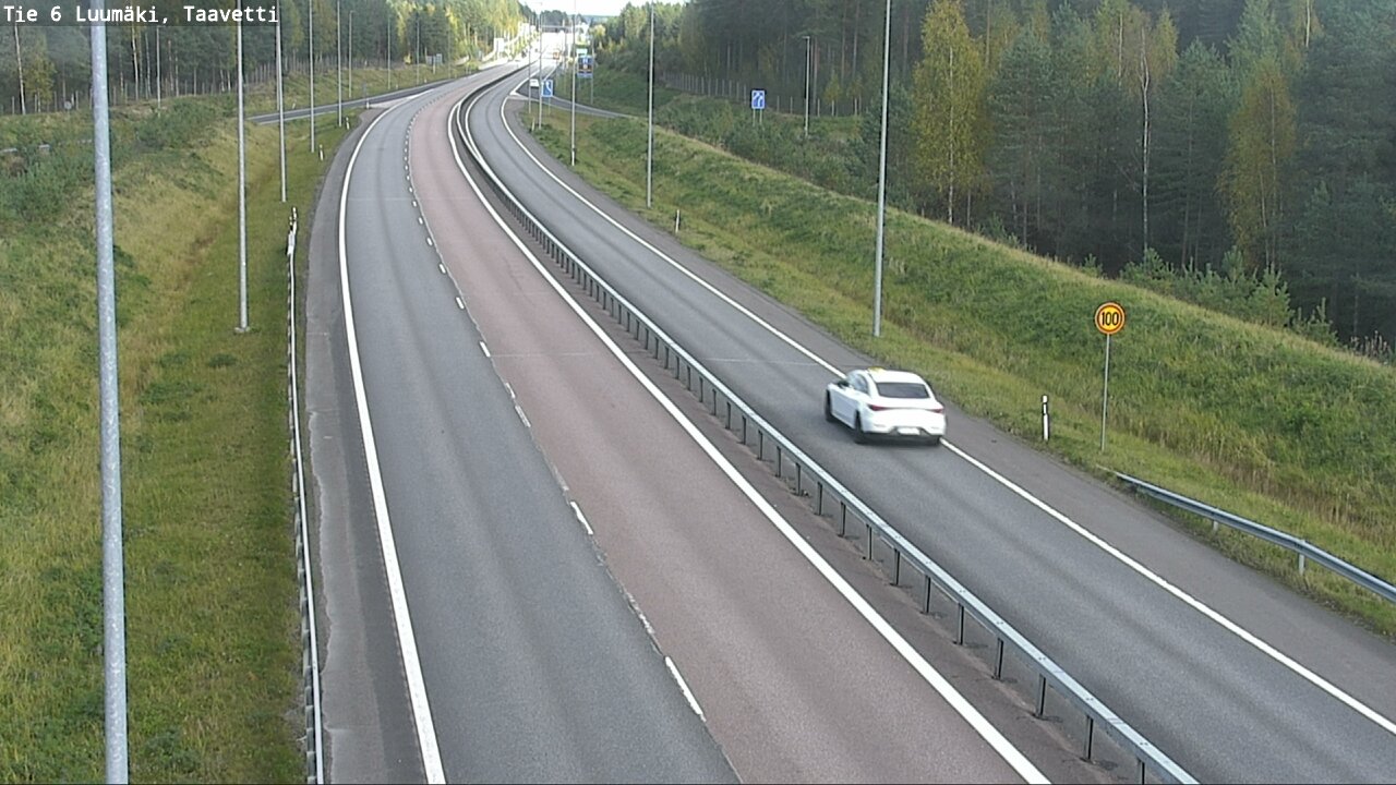 Weather Camera Image Road 6 Luumäki, Taavetti, Luumäki, Etelä-Karjala