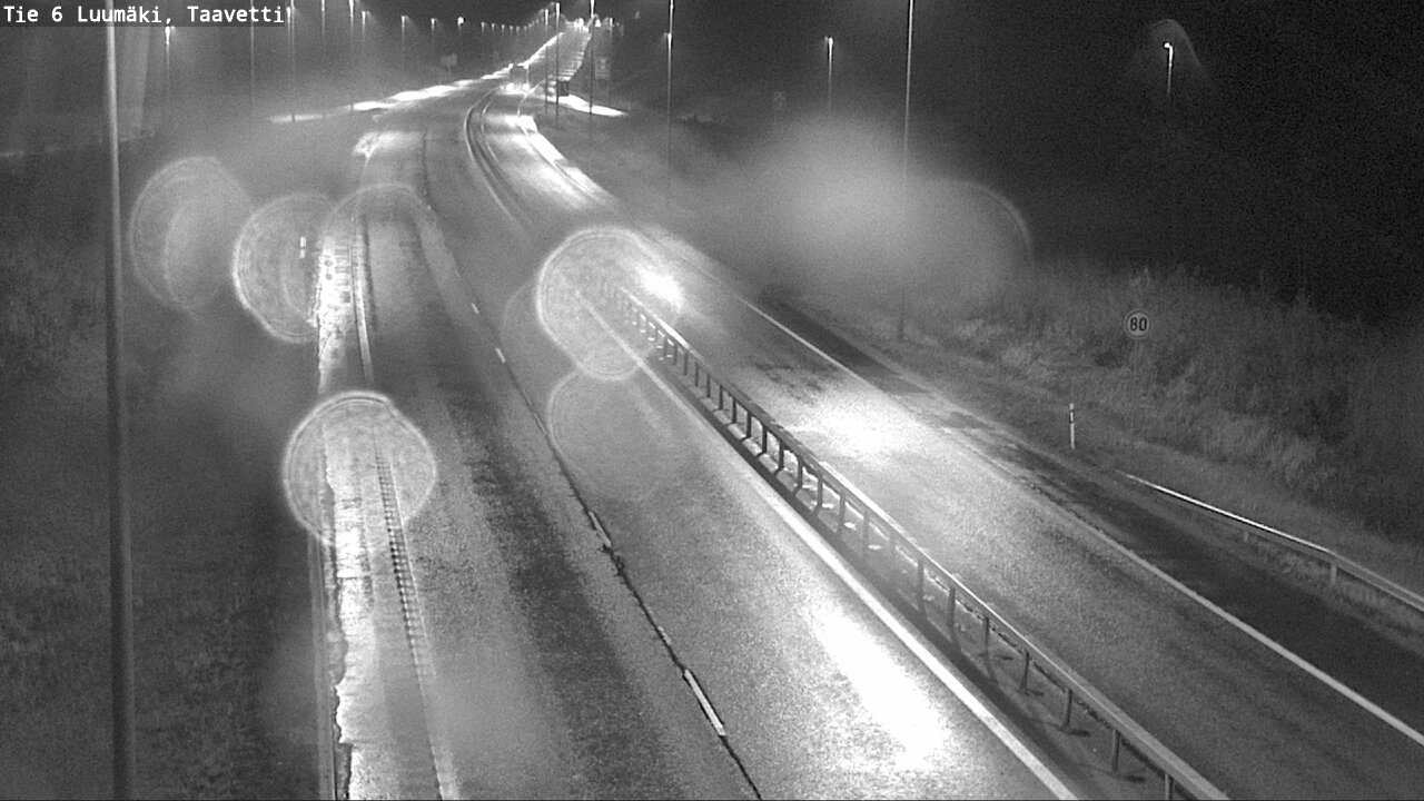 Weather Camera Image Road 6 Luumäki, Taavetti, Luumäki, Etelä-Karjala