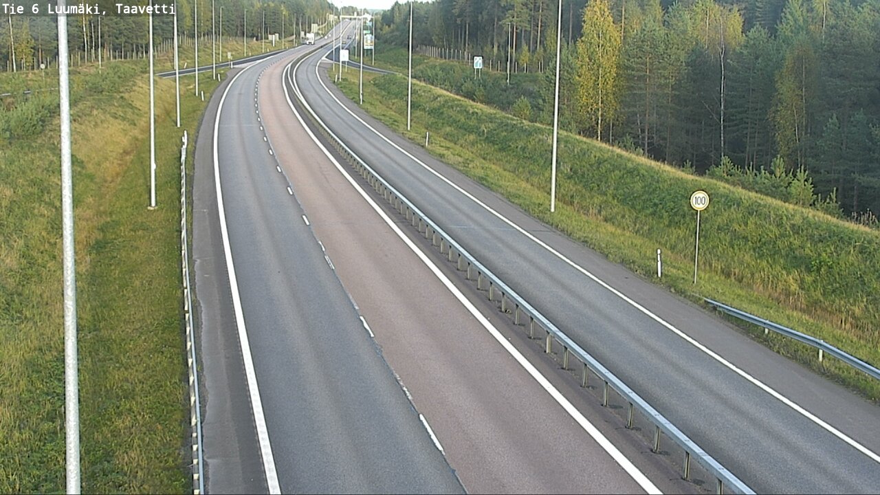 Weather Camera Image Road 6 Luumäki, Taavetti, Luumäki, Etelä-Karjala