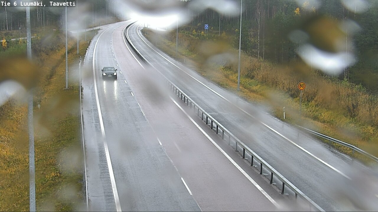 Weather Camera Image Road 6 Luumäki, Taavetti, Luumäki, Etelä-Karjala