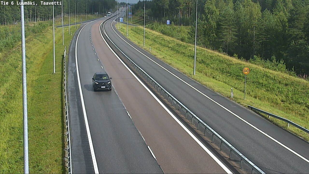 Kelikamerat Kuva Tie 6 Luumäki, Taavetti, Luumäki, Etelä-Karjala